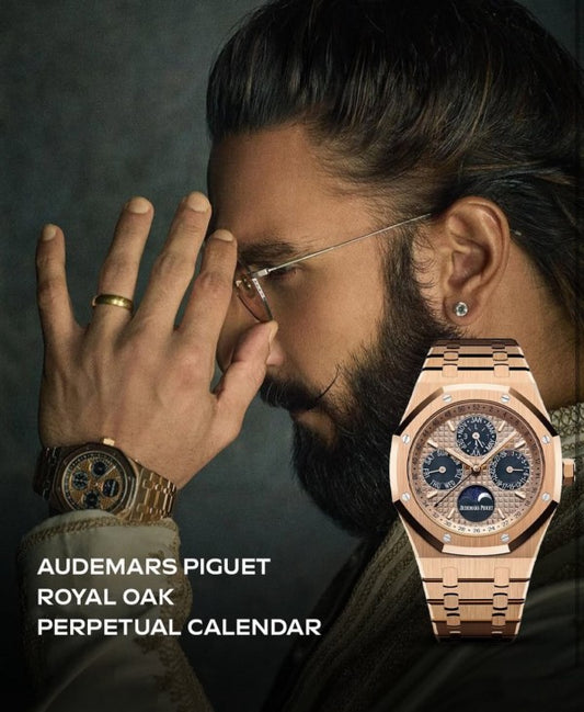 /AUDEMARS_PIGUET AUTOMATIC ROYAL OAK PERPETUAL CALENDAR ROSE GOLD