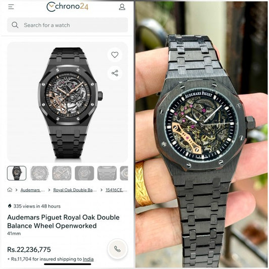 MENS WATCH /AUDEMAR_S PIGUET SKELETON