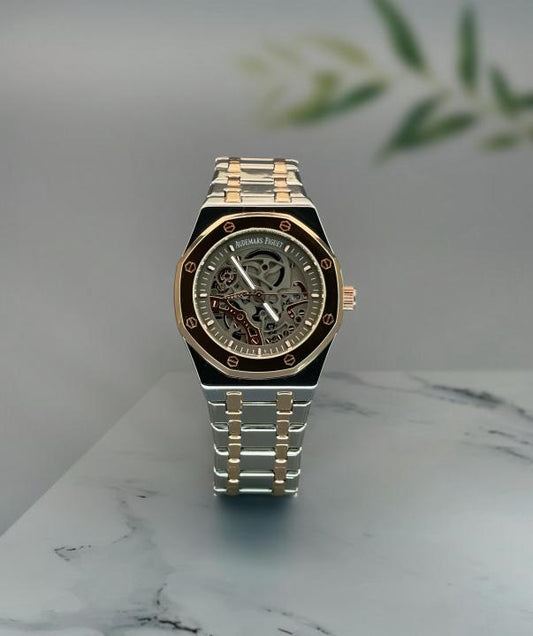 MENS WATCH /AUDEMARS_PIGUET SILVER COPPER MENS WATCH