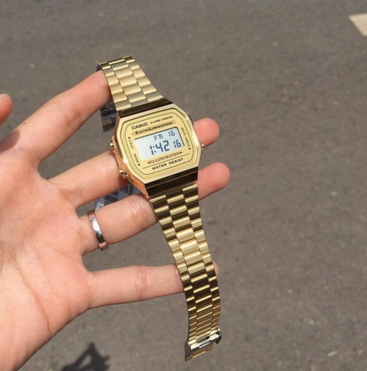 /MENS WATCH /CASIO VINTAGE GOLD