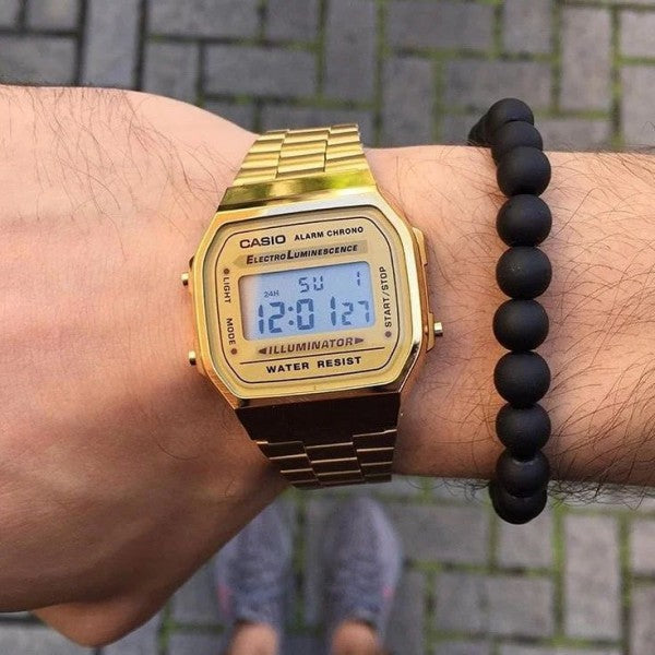 /MENS WATCH /CASIO VINTAGE GOLD